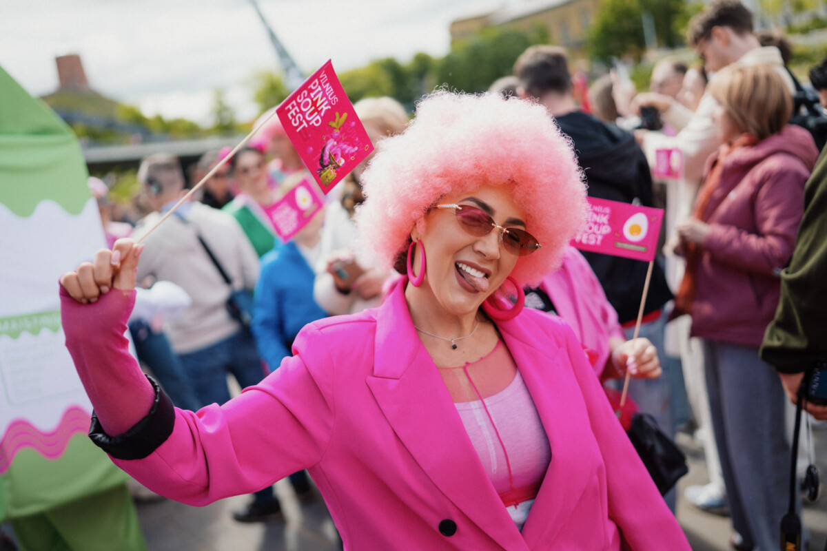 Фестиваль холодного супа Vilnius Pink Soup Fest в Вильнюсе. 5 -7 июня 2026 года. Фото: Go Vilnius