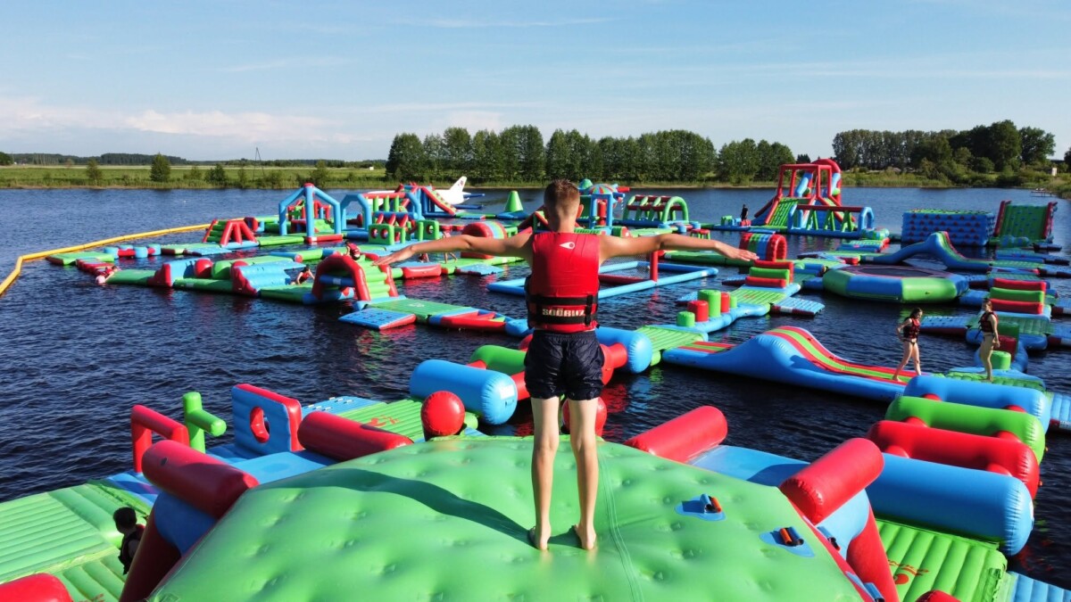 Марупе Wake Park. Фото со страницы Marupe Wake Park на Фейсбуке
