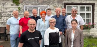 Кандидаты латгальского списка на выборы в 15-й Сейм от партии «Мы меняем правила». Фото со страницы партии на Фейсбуке