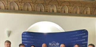 Новая консервативная партия подала списки кандидатов на выборы в 15-й Сейм. Рассказываем, кто баллотируется в Латгалии Кандидаты Новой консервативной партии на выборы в 15-й Сейм. Фото со страницы партии на Фейсбуке