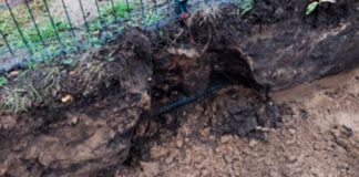 Повреждения сетей Sadales tīkls. Фото: augsdaugavasnovads.lv