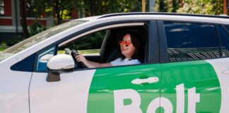 В Даугавпилсе стал доступен новый тариф сервиса Bolt — Women for Women. Пресс-фото: Bolt