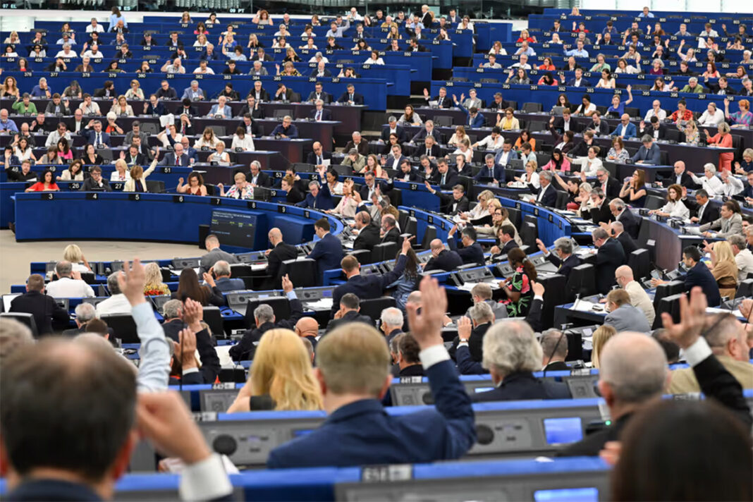 Голосование в Европарламенте. Источник: European Parliament