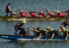 Международный фестиваль водного спорта Dragon Boat в Даугавпилсе. 2019 год. Фото: Евгений Ратков