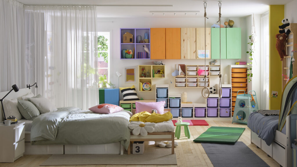 Детская комната. Иллюстративное изображение: IKEA