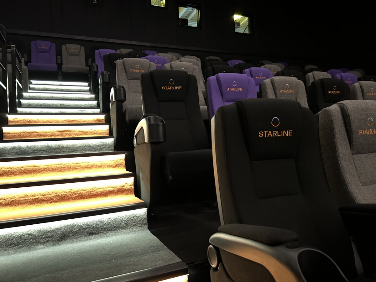 Детский зал в кинотеатре STARLINE Cinema в Даугавпилсе. 20 августа 2026 года. Фото: Эвелина Майбогина