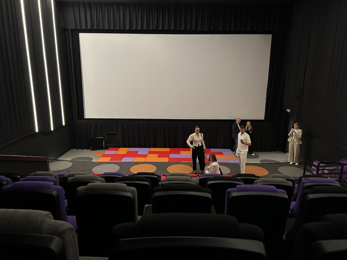 Детский зал в кинотеатре STARLINE Cinema в Даугавпилсе. 20 августа 2026 года. Фото: Эвелина Майбогина