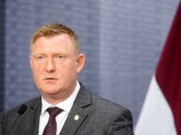 Министр обороны Латвии Райвис Мелнис. Фото: Зане Битере / LETA