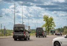 Пограничный пункт "Патерниеки" на латвийско-белорусской границе. Иллюстративное фото: rs.gov.lv