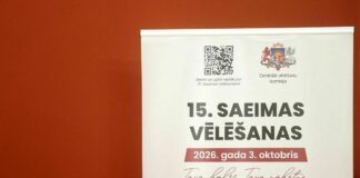 3 октября в Латвии пройдут выборы в 15-й Сейм. Фото: Зане Битере / LETA