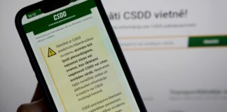Комиссия Министерства сообщения закончила проверку кибератаки на Дирекцию безопасности дорожного движения (CSDD). Иллюстративное фото: Лита Миллере / LETA