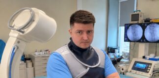 Леонид Соловьёв, анестезиолог, реаниматолог и алголог Даугавпилсской региональной больницы. Фото: ДРБ