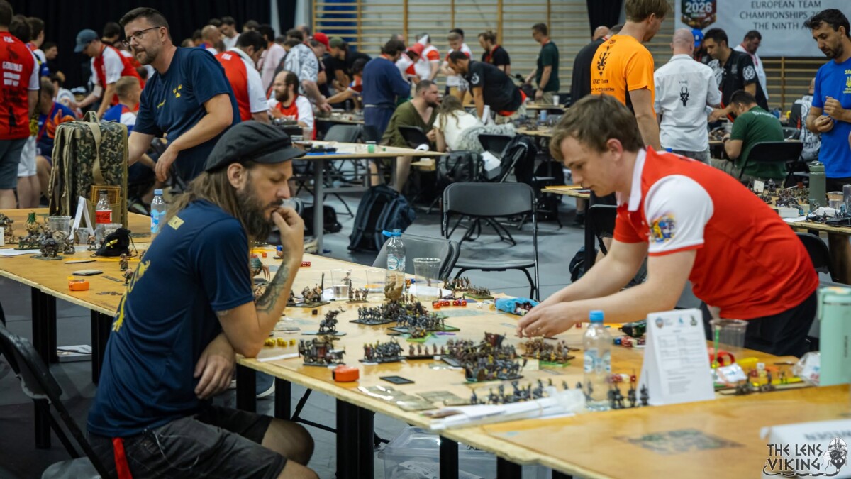 С 7 по 9 августа в Кракове прошёл чемпионат мира по игре The 9th Age.  Игровые моменты. Фото: The Lens Viking