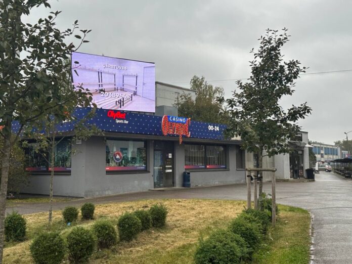 Игорный зал на Новом Строении в Даугавпилсе. 5 октября 2025 года. Фото: Анастасия Шубина