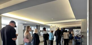 Избирательный участок в Даугавпилсе (Дворец культуры). 3 октября 2026 года. Фото: Анастасия Шубина